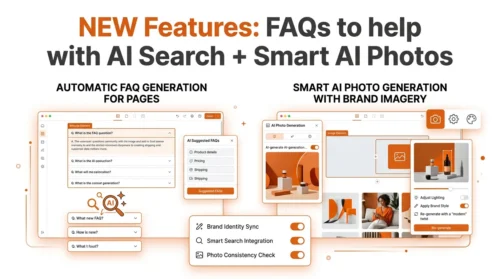 NEW Features: FAQs to help with AI Search + Smart AI Photos
